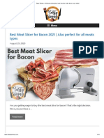 Tasty Slicing - All About Slicing Food and Meat To Make Them More Tasty!