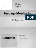 5 - Seepage Monitoring
