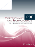 (Don Ihde) Postphenomenology and Technoscience TH PDF