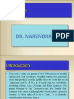 Dioscorea: Dr. Narendra Vyas