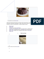 Shapes OF CAKE