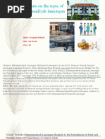 English Assigments On The Topic of Hospital Muhammadiyah Lamongan