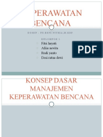 KEPERAWATAN BENCANA