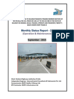 Monthly Status Report - 23: (Operation & Maintenance)