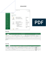 22. Ms Excel layout