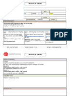 Weekly Plan Template: Program Link: Date: English Maths Science ESL Other