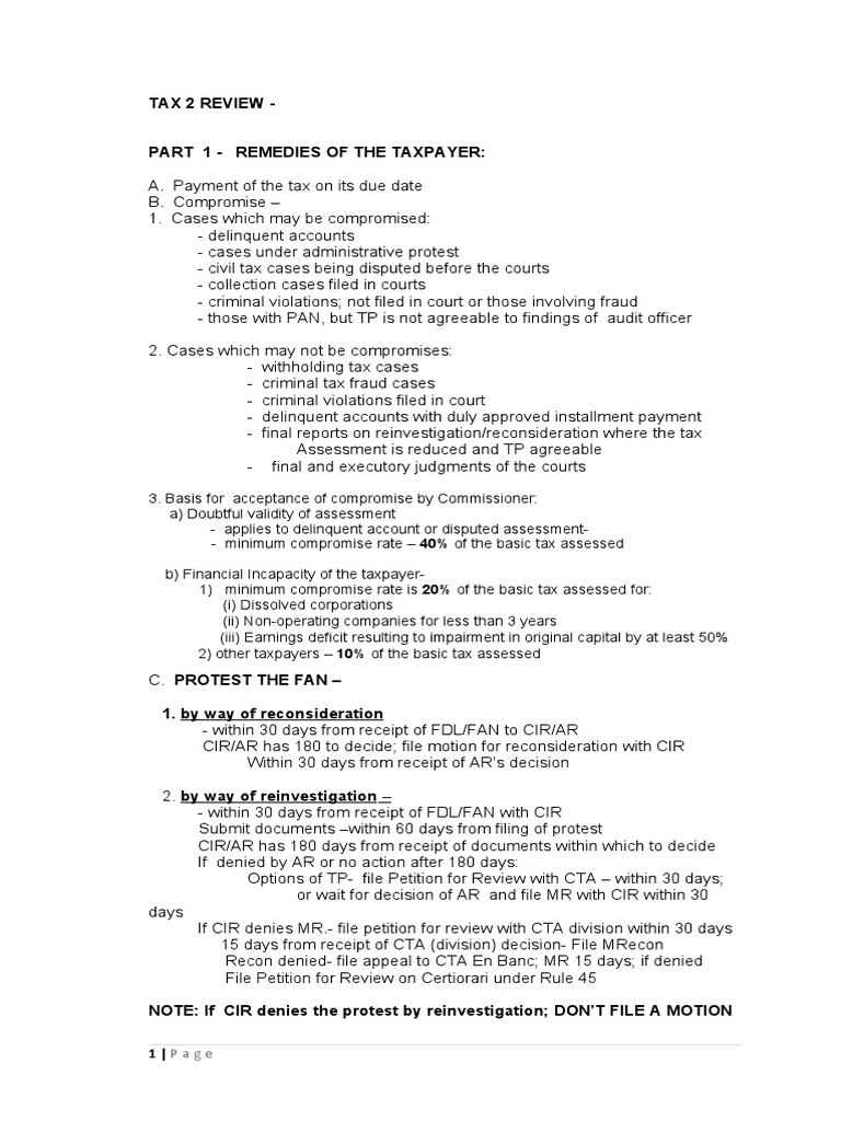 2020 Reme TP Download Free PDF Tax Refund Statute Of Limitations