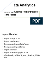 Lecture 3:analyze Twitter Data by Time Period