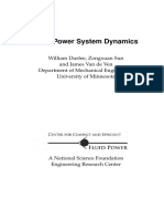 (DURFEE) Fluid Power System Dynamics