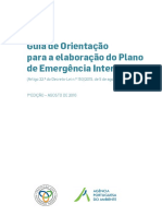 Guia Orientacao El Plano Emergencia Interno