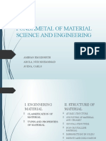 Fundametal of Material Science and Engineering: Amihan Jim Kinneth Arola, Nur Mohammad Avena, Carlo