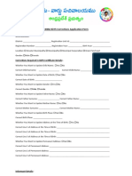 CDMA Birth Corrections Application Form Birth Details