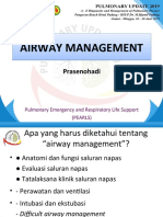 Airway Management Pud 2019