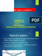 Directional Optic Couplers: Submitted by S.Magesh Raj 9917009057 Department of Electrical and Electronics Engineering