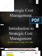 Strategic Cost Management