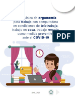 Guía de Salud Ocupacional para Trabajo en Casa y Teletrabajo CONARE