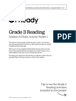 Iready at Home Activity Packets Student Ela Grade 3 2020 PDF