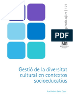 Gestió de La Diversitat Cultural en Contextos Socioeducatius