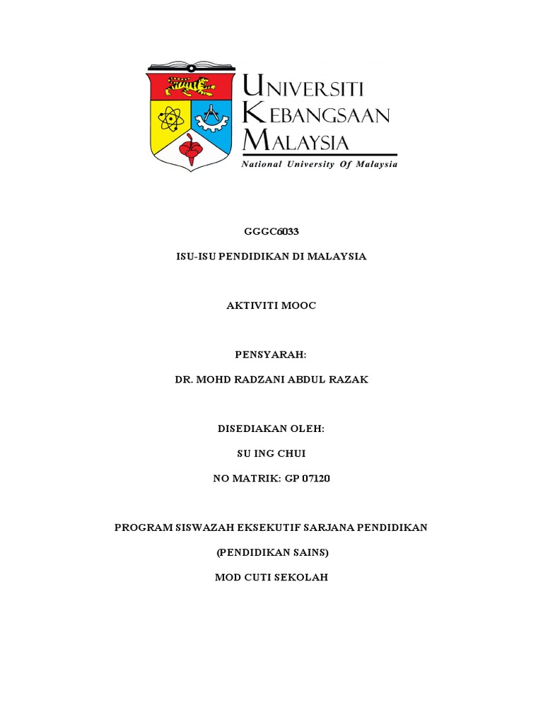 Mooc Pdf Karier Perkembangan Pengembangan Diri