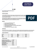 Taurus XHPD 10W-40: Technical Data Sheet