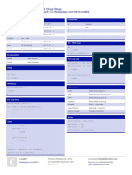 JAVA Cheat Sheet: by Via