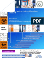 Dr. Basti Andriyoko, SP - PK (K) - Penanganan Spesimen Swab Untuk Pemeriksaan PCR SARS-CoV-2. PDSPatKLIn 18072020 PDF