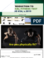Physical Fitness Test - Introduction