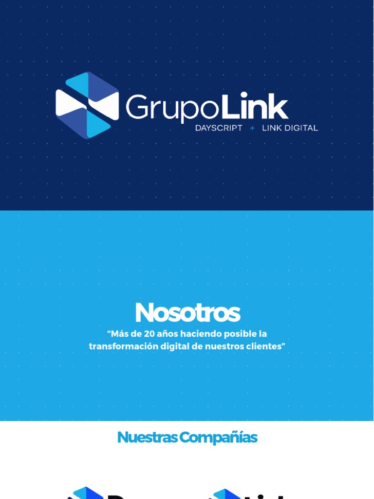 Grupo Link - Presentacion Estrategia y Consultoría (HD) 2020 V1 ...