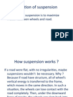Function of Suspension