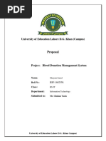 University of Education Lahore D.G. Khan (Campus) : Proposal