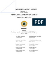 KELAINAN MEDIK DENTAL 8 Neoplasma Jar. Keras Rongga Mulut