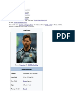 Lionel Messi: Jump To Navigation Jump To Search
