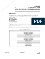 AN4488 Application Note: Getting Started With STM32F4xxxx MCU Hardware Development