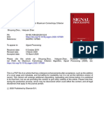 Journal Pre-Proof: Signal Processing