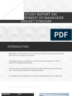 Case Study Report On Redevelopment of Wankhede Cricket Stadium