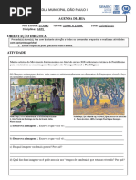 Atividade de Artes Tarsila Do Amaral 3º Ano | PDF