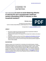 Are Interventions Such As Social Distancing Effective at Reducing The Risk of Asymptomatic Healthcare Workers Transmitting COVID Final