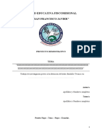 Formato Base - Proyecto Demostrativo Uesfj