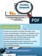 Penelitian Komparatif