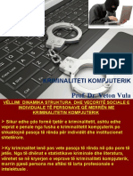 Prof. Dr. Veton Vula: Kriminaliteti Kompjuterik