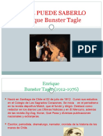 Datos Biográficos de Enrique Bunster Tagle (Nadie Puede Saberlo)