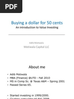 Download An Introduction to Value Investing by adib_motiwala SN47702545 doc pdf