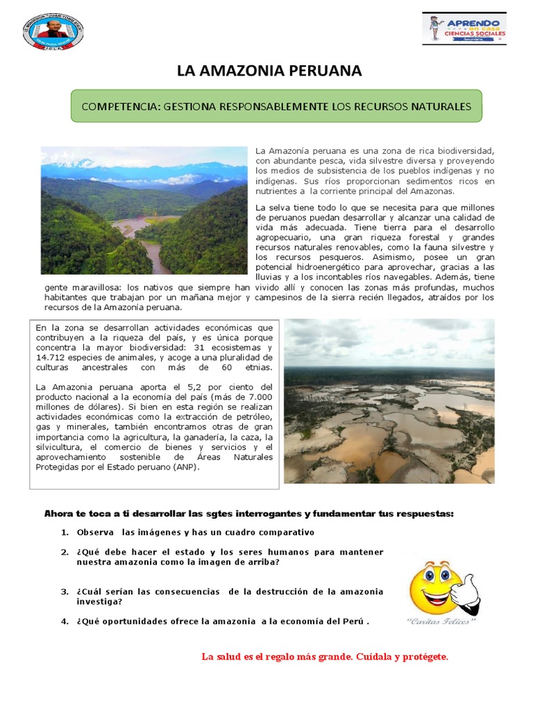 La Amazonia Peruana | PDF | Selva amazónica | Perú