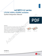 TOBY L2 MPCI L2 - SysIntegrManual - (UBX 13004618)