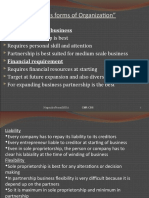 Module-5::"Various Forms of Organization": Nature or Type of Business