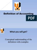Definition of Accounting - Re1