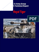21 Armoured Group Report