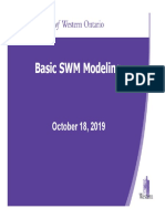 October 18 2019 Basic Modeling