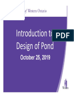 October 25 2019 Design of Pond using VO2