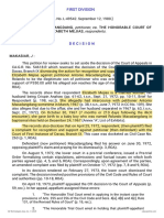 Petitioner vs. vs. Respondents: First Division